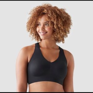 NWT True & Co V-neck racerback sheer mesh bra